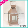 Classic metal candle stand moroccan clear glass hanging lanterns
